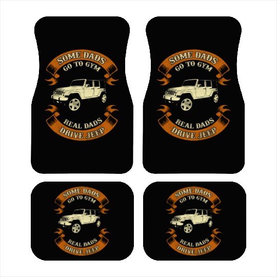 Some dads jeep marge Car Mats