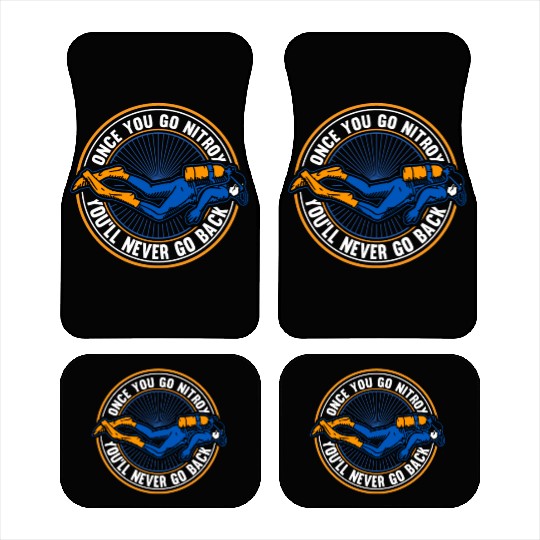 Scuba Diving Diver Car Mats