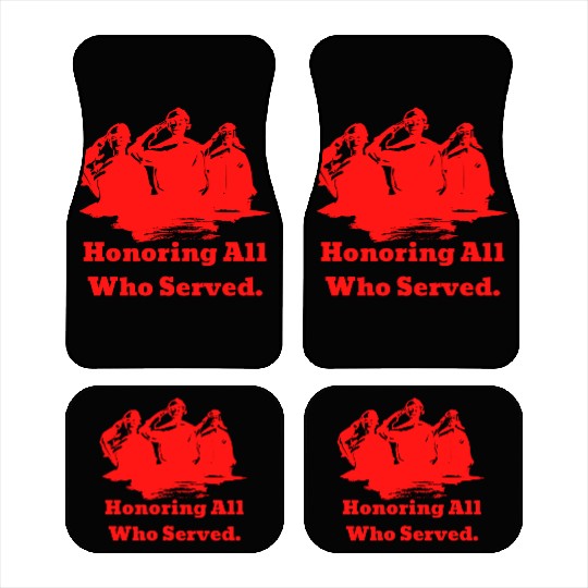 Thank You Veterans l Veterans Day Gift Idea Car Mats