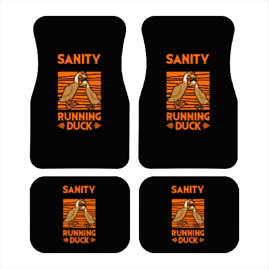 Running Duck Sanity Car Mats