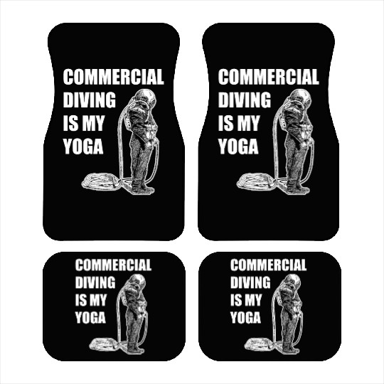 Scuba Diving Diver Car Mats