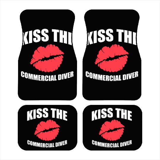 Scuba Diving Diver Car Mats