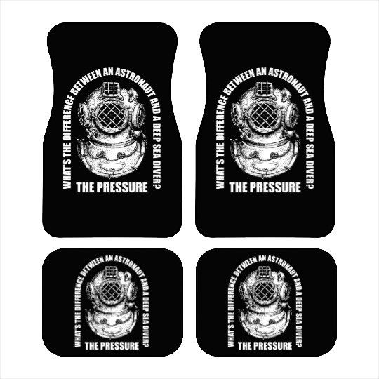 Scuba Diving Diver Car Mats