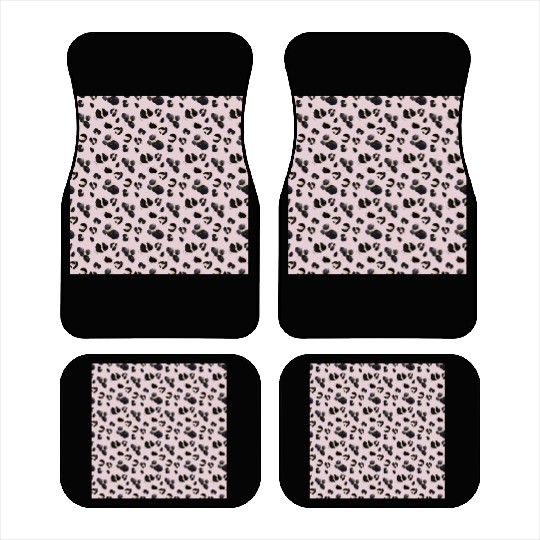 Cheetah Animal Print Pink Pattern Car Mats