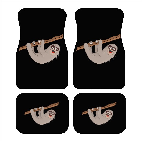 Hanging sloth Car Mats