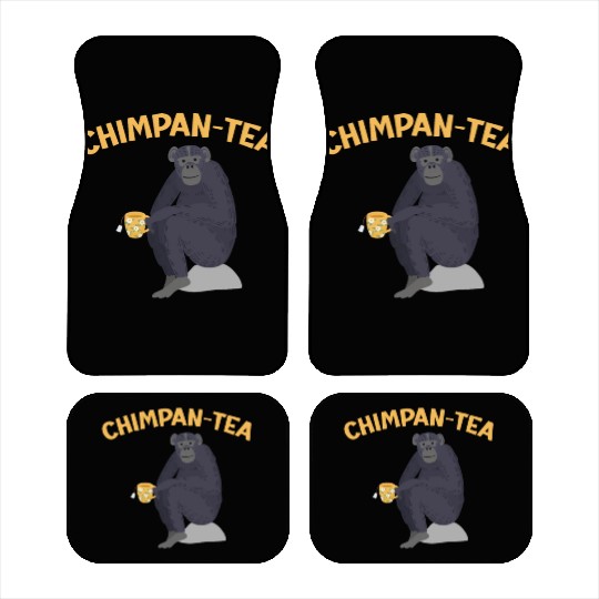 Chimpantea Chimpanzee Monkey Animal Zookeeper Car Mats