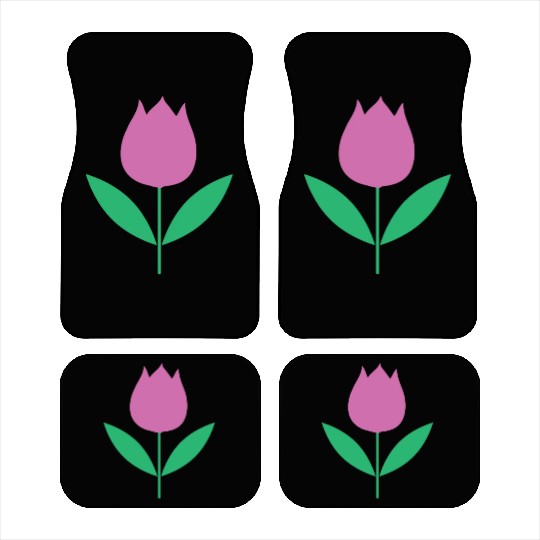 Tulip Garden Gardening Car Mats