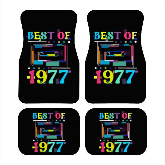 Best Of 1977 | Birthday Car Mats | Birthday Retro