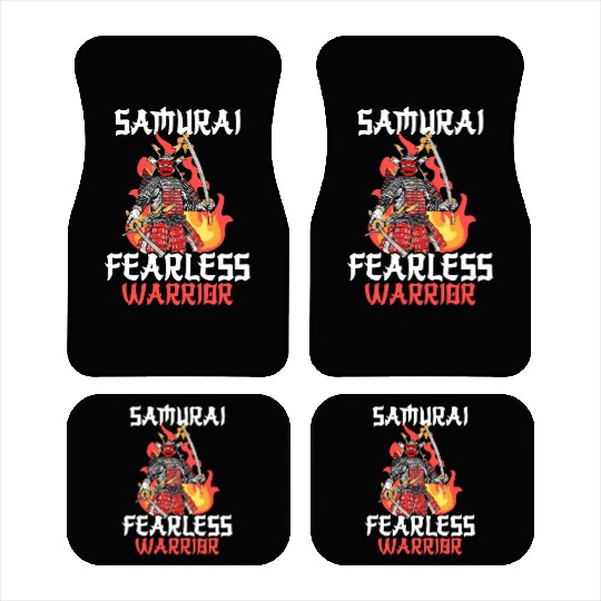 Samurai Katana Honor Car Mats