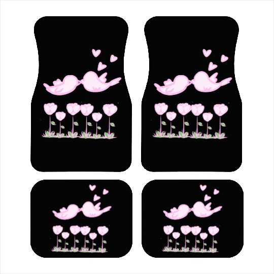 love bird animals nature flowers Car Mats