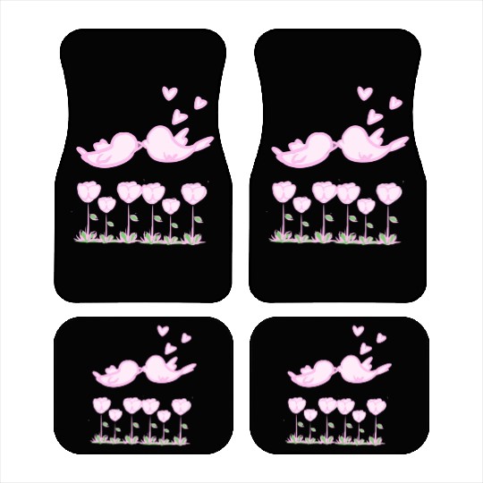 love bird animals nature flowers Car Mats
