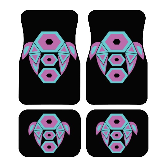 Bugs Robot Logo Funny Car Mats