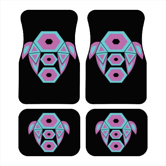 Bugs Robot Logo Funny Car Mats