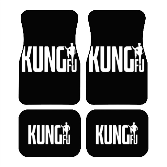 Kung Fu Simple Cool Artwork Car Mats
