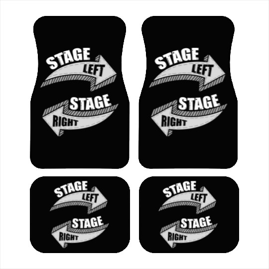 Novelty Dramatic Arts Actors Mockery Statements Car Mats