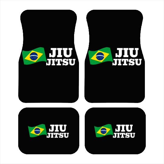 BJJ Gi Brazilian Jiu Jitsu Martial Arts Car Mats