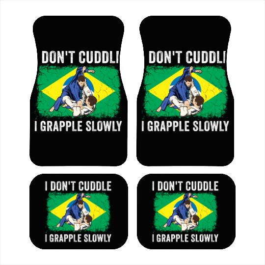 Brazilian Jiu Jitsu Sarcastic Quote MMA BJJ Car Mats