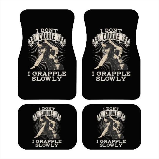 Brazilian Jiu Jitsu Sarcastic Quote MMA BJJ Car Mats