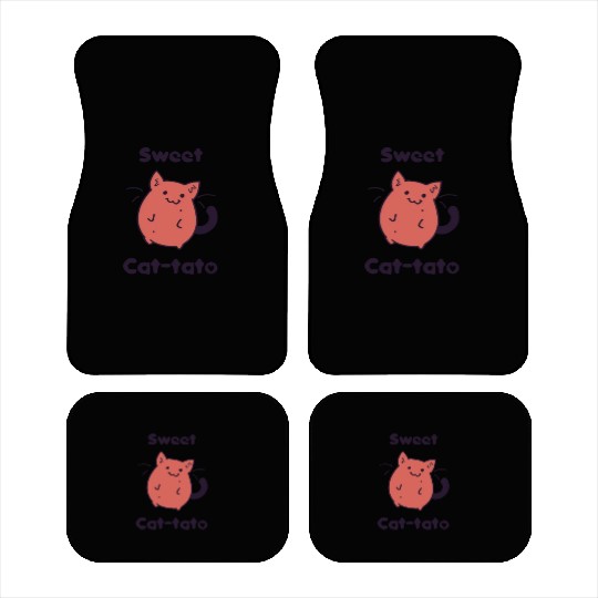 sweet cat potato Car Mats