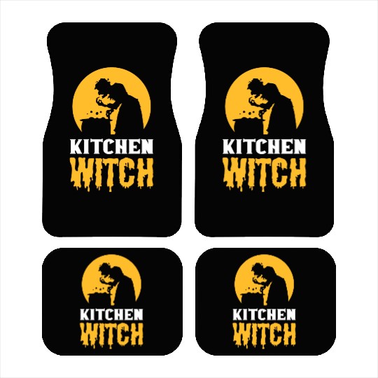 Kitchen Witch Restaurant Owner Gift Car Mats