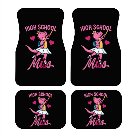 High School Miss Ballet Back To School Girls Car Mats