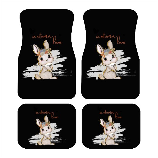 Leaf Autumn Tree Orange Fall Leaves Season Car Mats