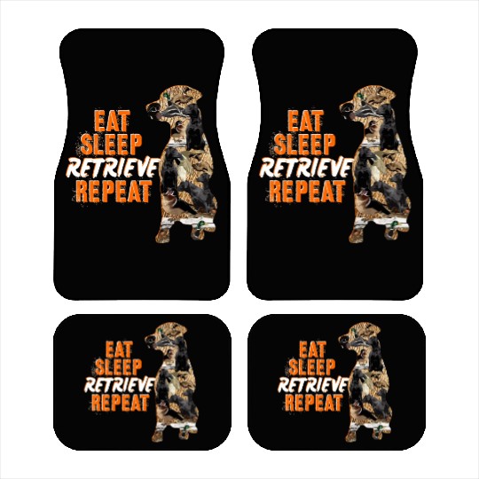 Labrador Retriever Duck Hunting Design Car Mats