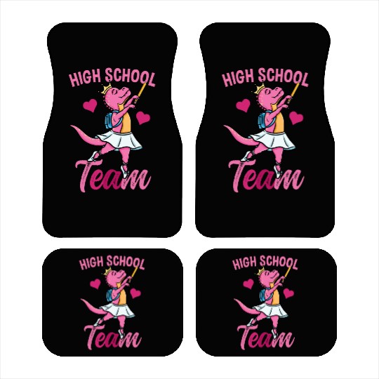 High School Team Ballet Back To School Girls Car Mats