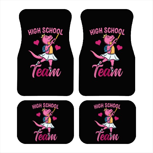 High School Team Ballet Back To School Girls Car Mats