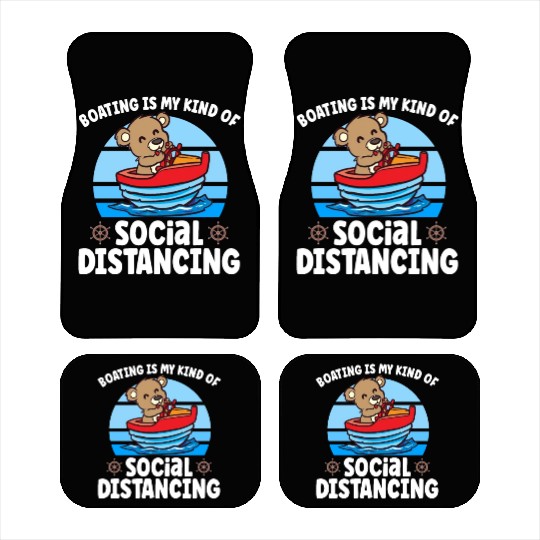Sailing Sailboat Boating Kid Child Yacht Boat Car Mats