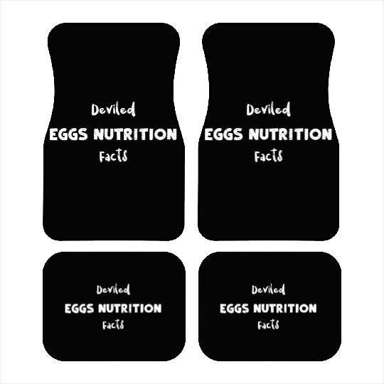 Deviled Eggs Nutrition Facts Car Mats