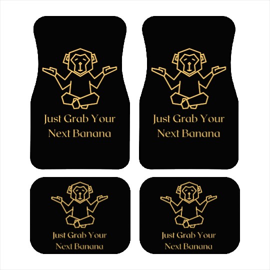 Just grab your next banana Car Mats