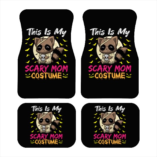 This Is My Scary Mom Costume Funny Halloween Car Mats