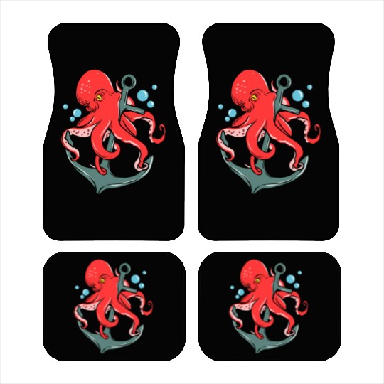 Octopus Anchor for Octopus Lover Car Mats