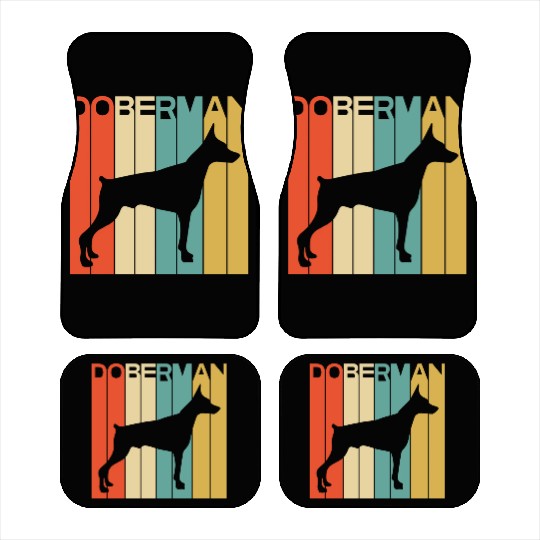Doberman Car Mats