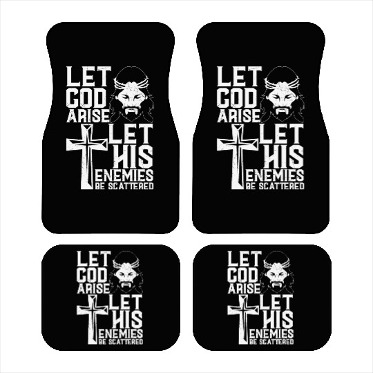 Christian Sayings Car Mats