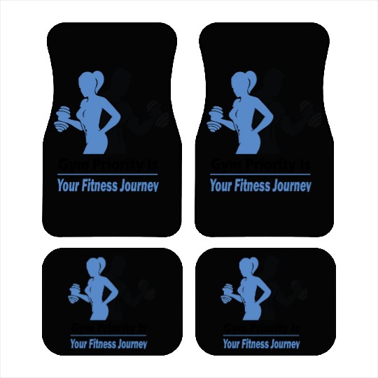 Fitness Trainer Gym Coach Car Mats
