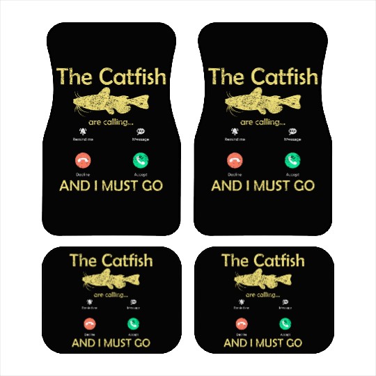 Cory Catfish Are Calling For A Catfish Hunter Car Mats