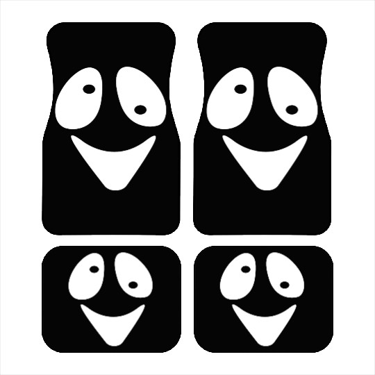 Halloween Scary Ghost Face Costume Car Mats