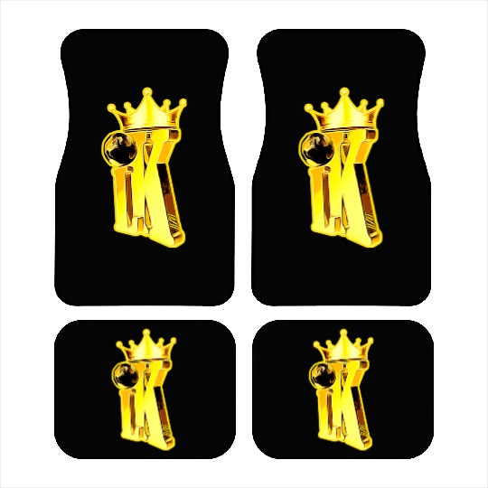 Latin Kings inspired "K is for King" Designs Car Mats