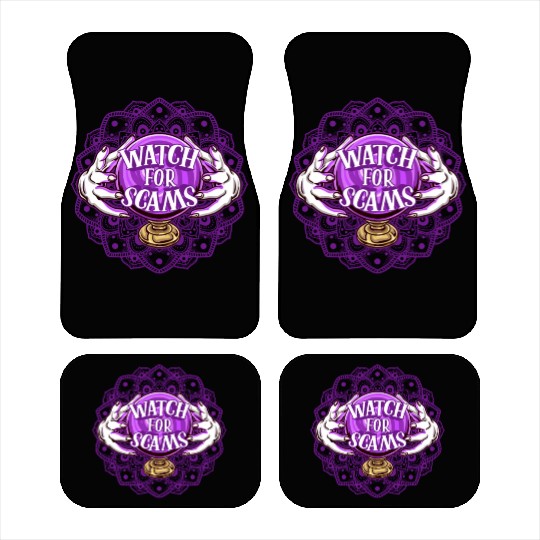 Halloween Witch Hands Witchcraft Scam Car Mats