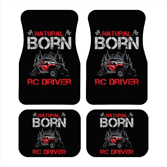 Natural Born RC car Driver Racer Remote Controlled Car Mats