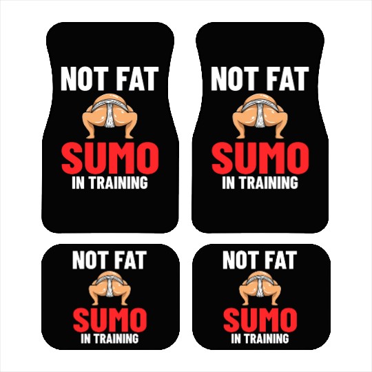 Sumo Wrestling Japanese Wrestler Sport Mawashi Car Mats