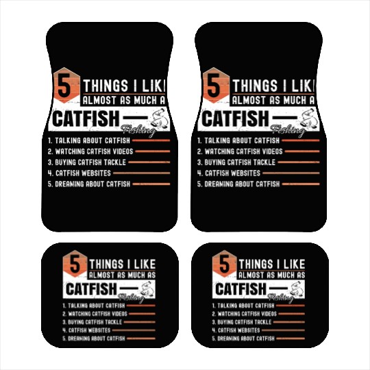 5 Things I Like Almost As Much As Catfish Fishing Car Mats