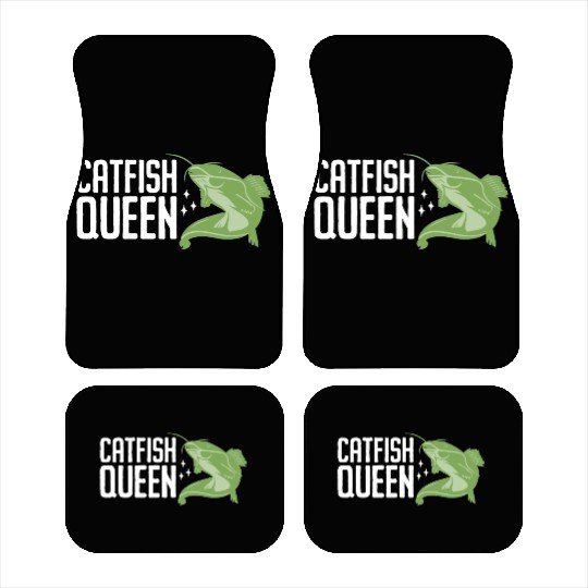 Wels Catfish Design For A Catfish Queen Car Mats