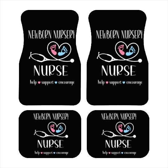 Newborn Nursery Nurse Newborn Nursery Nursing Gift Car Mats