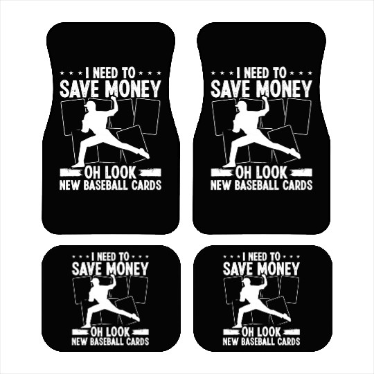 Sports Cards I need to save money Card Collector Car Mats