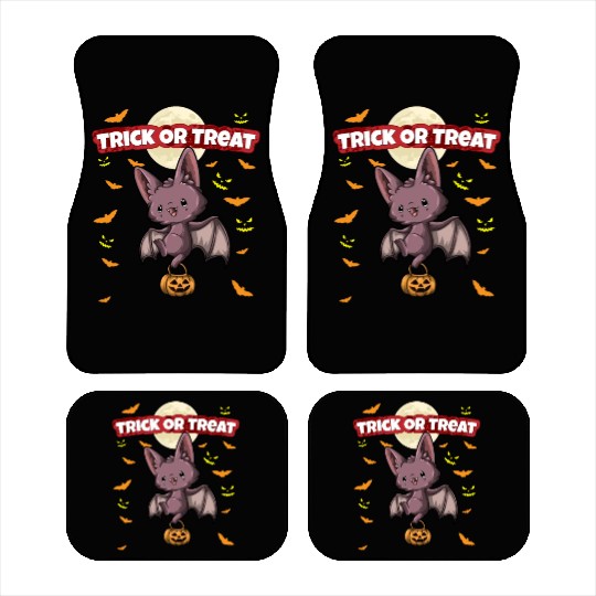 Trick Or Treat Scary Creepy Halloween Monster Car Mats