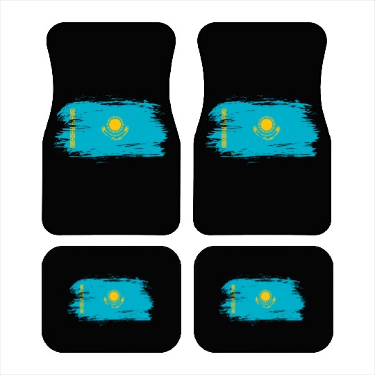 Kazakhstan flag Car Mats