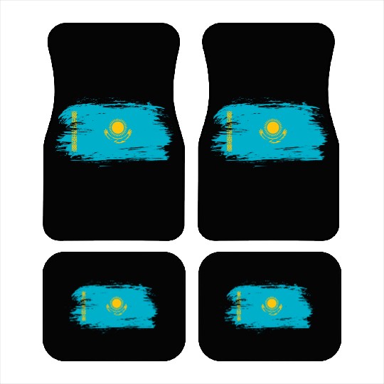 Kazakhstan flag Car Mats